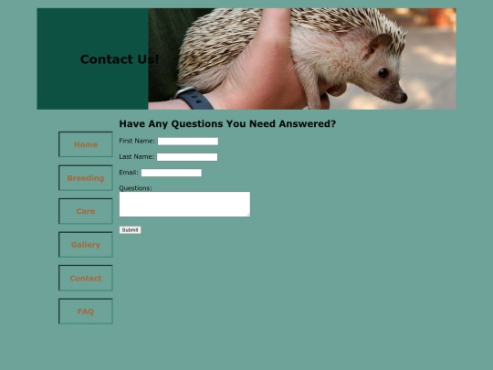 contact screenshot