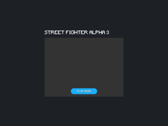 arcadia/mame/streetfighteralpha3 screenshot