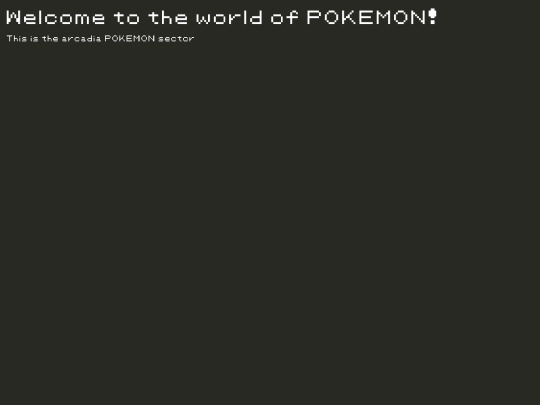 arcadia/pokemon/main screenshot