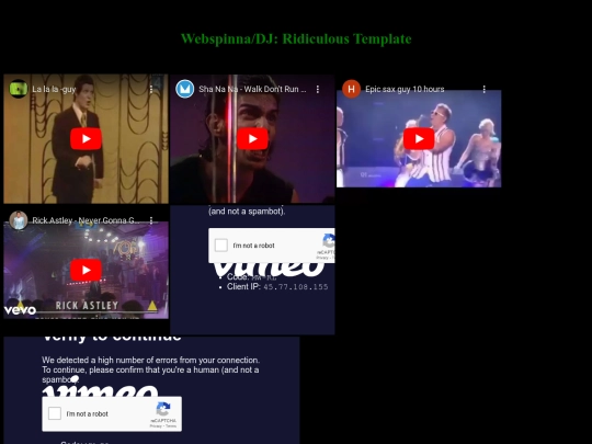 webspinna/webspinna-dj-template screenshot