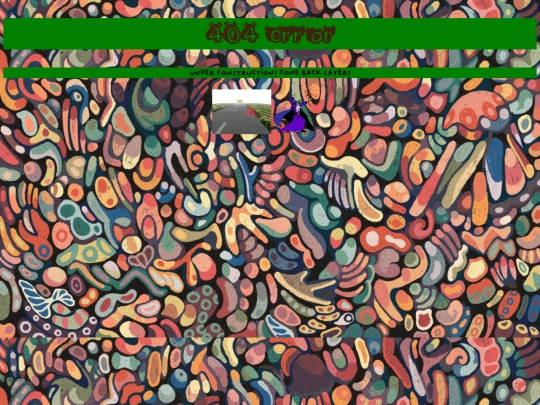 error screenshot
