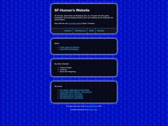 index screenshot
