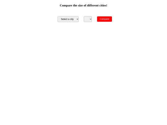 citycomparasion screenshot