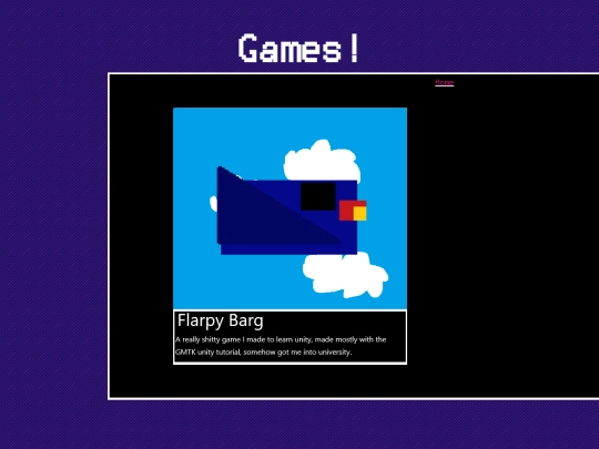games/home screenshot