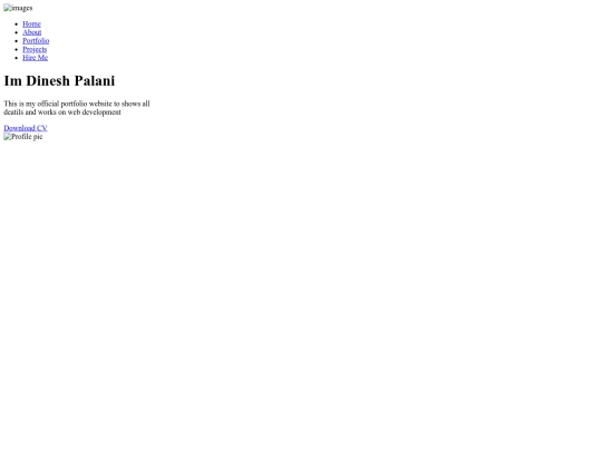 portfolio screenshot