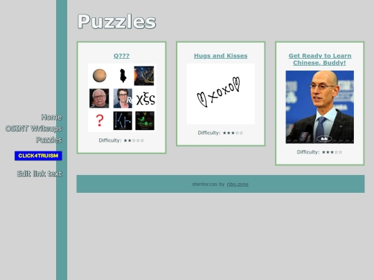 puzzles screenshot