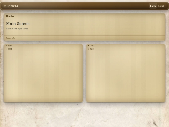 test screenshot