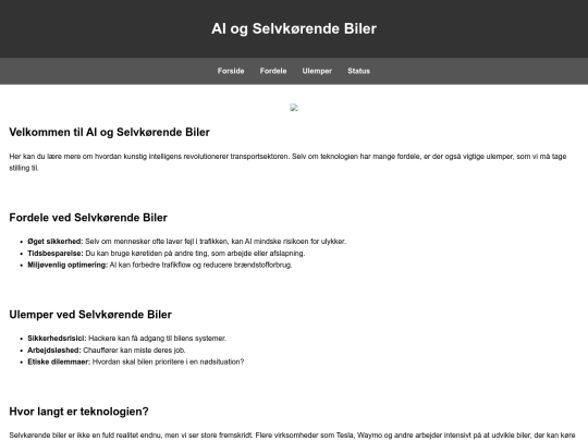 aiselvkørendebiler screenshot