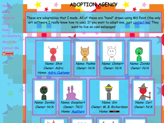 adoptables screenshot
