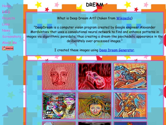 deepdreamart screenshot