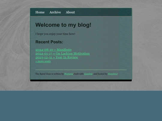 blog screenshot