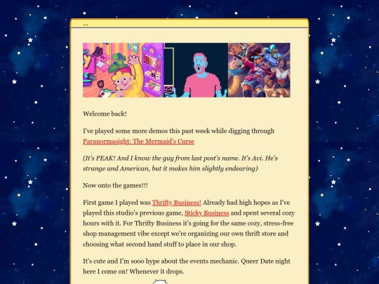 media consumption/games/2-24-2026-Nextfest-Demos-Part-1 screenshot
