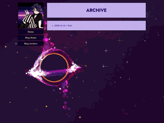 blog/archive screenshot