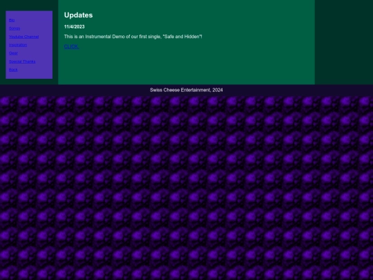 updates screenshot