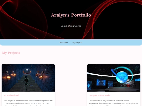projects screenshot