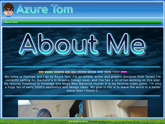 aboutme screenshot