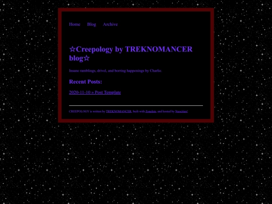 blog screenshot