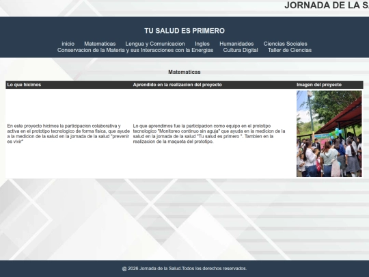 Matematicas screenshot