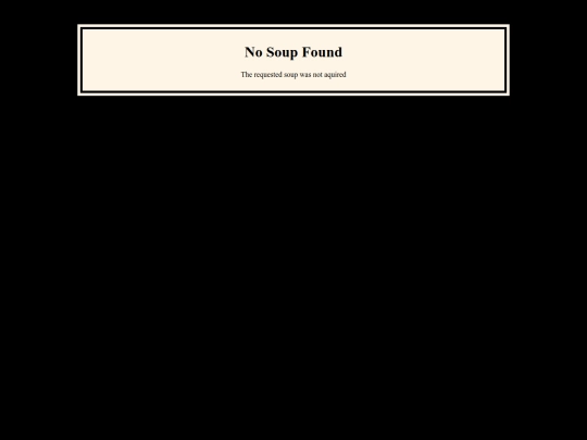 not_found screenshot