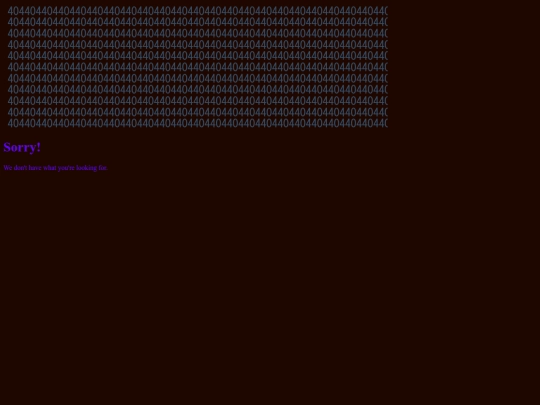 404 screenshot