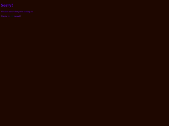 not_found screenshot