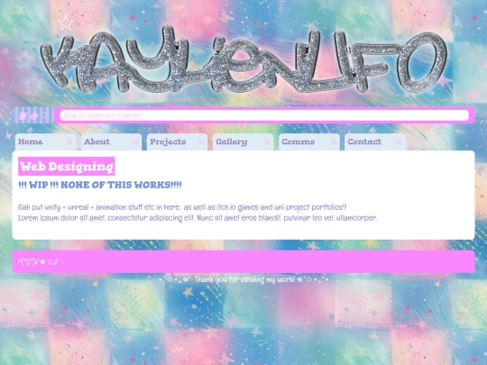 projects screenshot