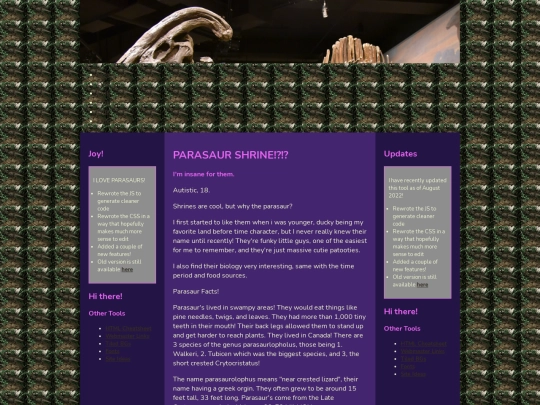 parasaurshrine screenshot