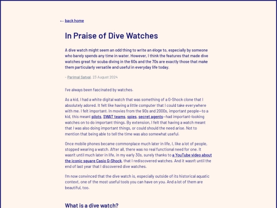 essays/in-praise-of-dive-watches screenshot