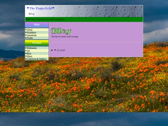 blog screenshot
