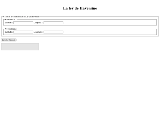haversine screenshot