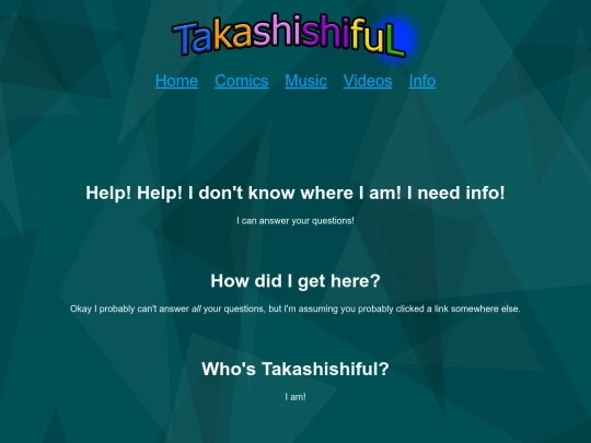 info screenshot