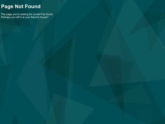 not_found screenshot