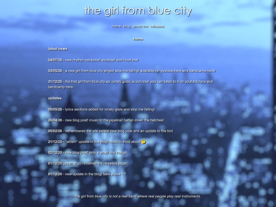 homepage screenshot