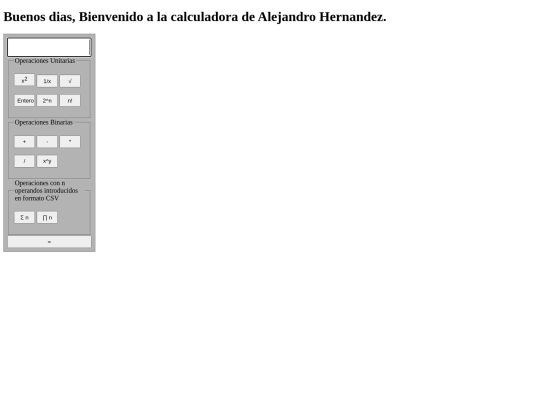 calculadora2 screenshot