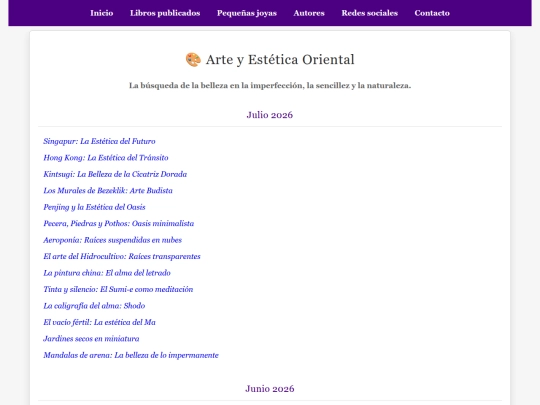 joyas/arte-estetica screenshot