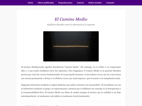 joyas/sept3/camino-medio-madhyamaka screenshot
