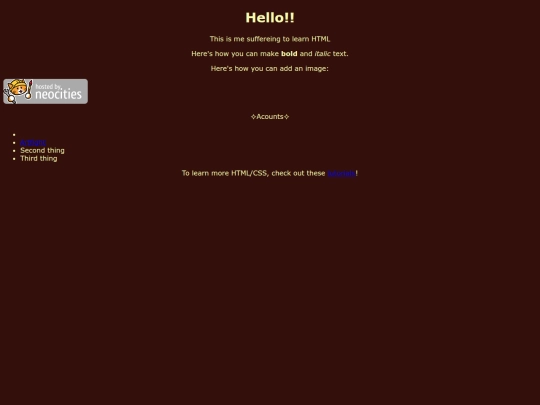 index screenshot
