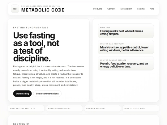 fasting-fundamentals screenshot