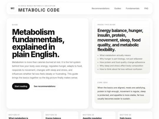 metabolism-fundamentals screenshot