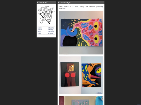 paintings screenshot