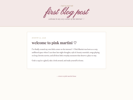 welcome-post screenshot
