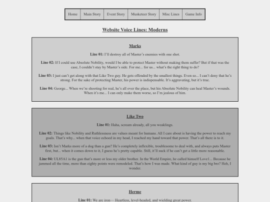 Misc Lines/websitevlinesm screenshot
