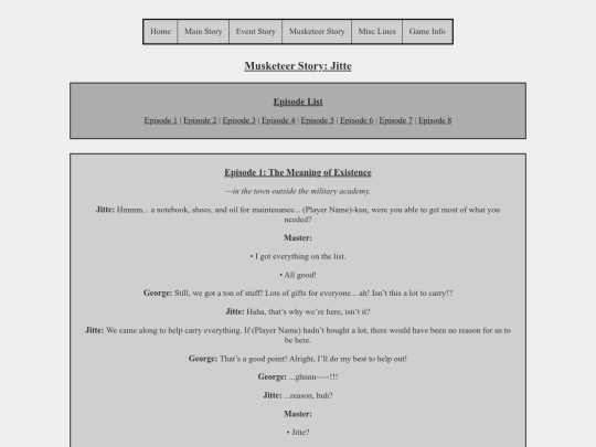 Musketeer Stories/jittestory screenshot