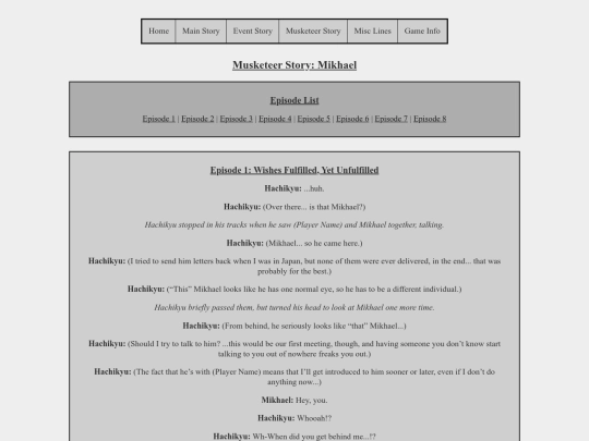 Musketeer Stories/mikhaelstory screenshot