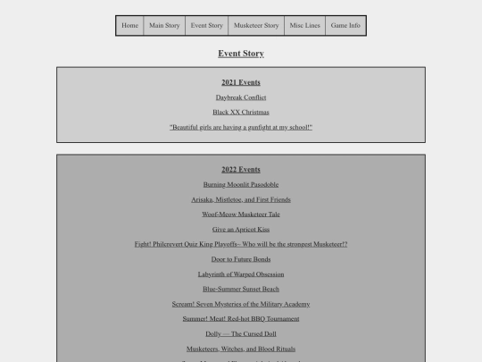 eventstory screenshot