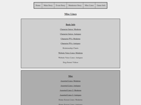 misclines screenshot