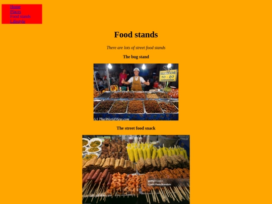 foodstands screenshot