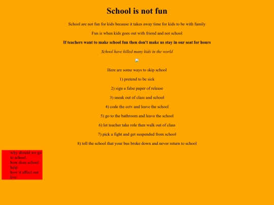 school screenshot