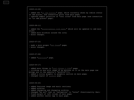 archivechangelogs screenshot