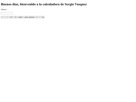 calculadora screenshot